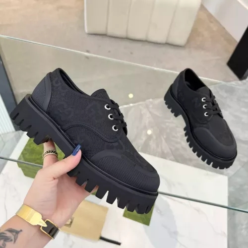 Replica Gucci Oxfords Shoes For Women #1367922 $88.00 USD for Wholesale