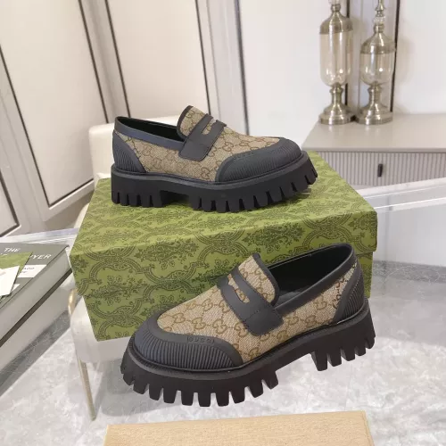 Replica Gucci Oxfords Shoes For Men #1367927 $92.00 USD for Wholesale