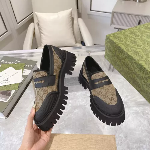 Replica Gucci Oxfords Shoes For Men #1367927 $92.00 USD for Wholesale
