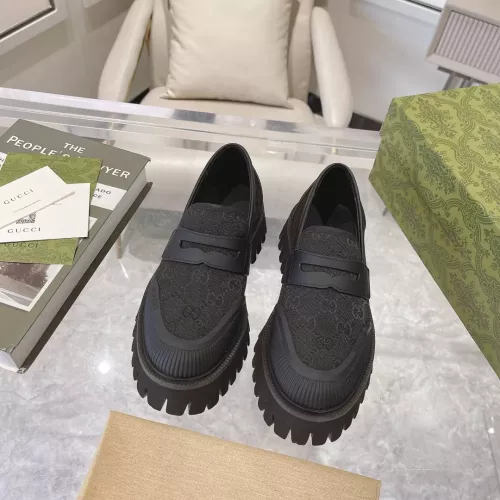 Replica Gucci Oxfords Shoes For Men #1367929 $92.00 USD for Wholesale