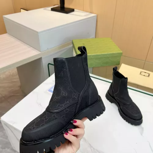 Replica Gucci Boots For Women #1367932 $98.00 USD for Wholesale