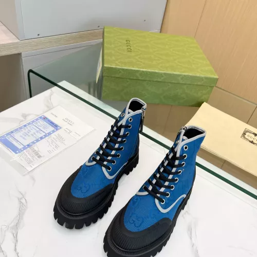 Replica Gucci Boots For Women #1367942 $98.00 USD for Wholesale