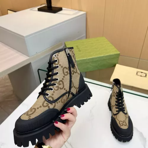 Replica Gucci Boots For Men #1367943 $98.00 USD for Wholesale