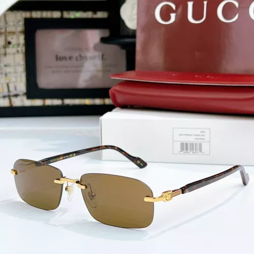 Gucci AAA Quality Sunglasses #1368032 $60.00 USD, Wholesale Replica Gucci AAA Quality Sunglasses