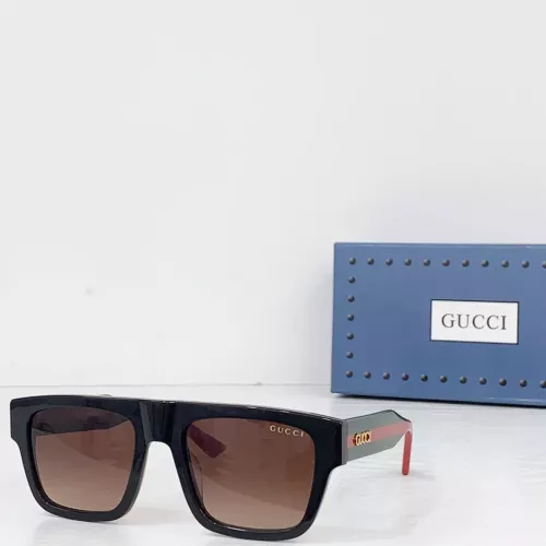 Gucci AAA Quality Sunglasses #1368036 $45.00 USD, Wholesale Replica Gucci AAA Quality Sunglasses