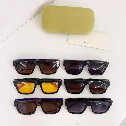 Replica Gucci AAA Quality Sunglasses #1368039 $45.00 USD for Wholesale