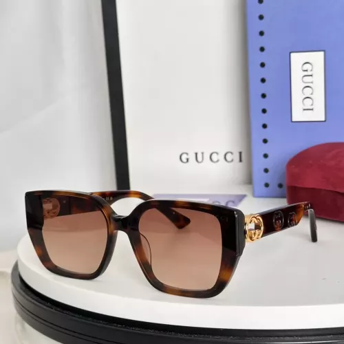 Gucci AAA Quality Sunglasses #1368067 $60.00 USD, Wholesale Replica Gucci AAA Quality Sunglasses