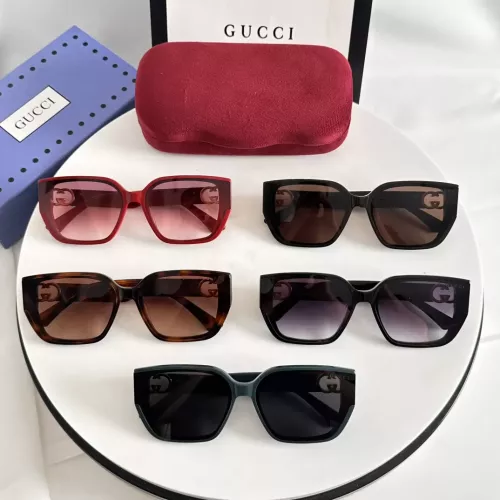 Replica Gucci AAA Quality Sunglasses #1368068 $60.00 USD for Wholesale
