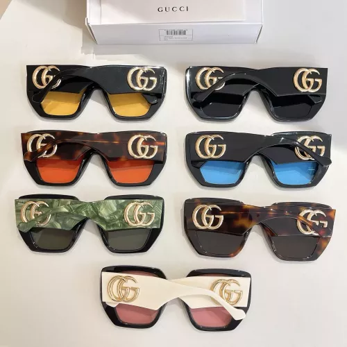 Replica Gucci AAA Quality Sunglasses #1368085 $64.00 USD for Wholesale