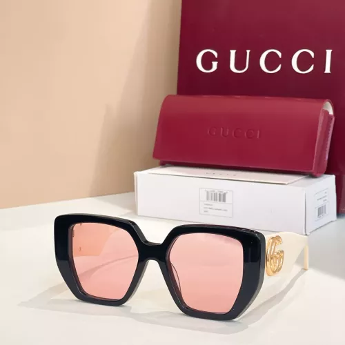 Gucci AAA Quality Sunglasses #1368088 $64.00 USD, Wholesale Replica Gucci AAA Quality Sunglasses