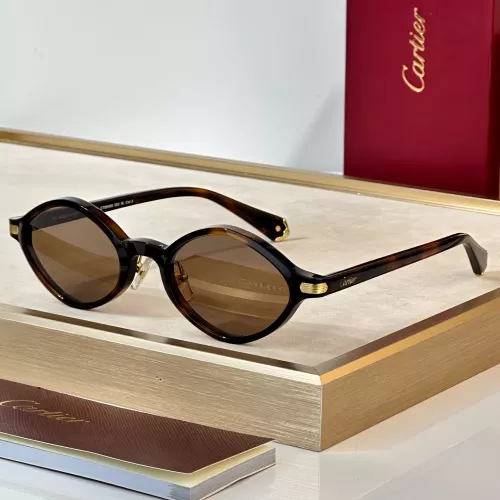 Cartier AAA Quality Sunglassess #1368093 $72.00 USD, Wholesale Replica Cartier AAA Quality Sunglassess