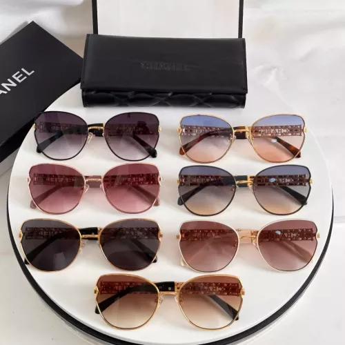 Replica Chanel AAA Quality Sunglasses #1368121 $60.00 USD for Wholesale