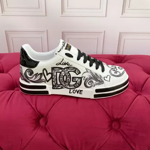 Replica Dolce & Gabbana D&G Casual Shoes For Women #1368131 $115.00 USD for Wholesale