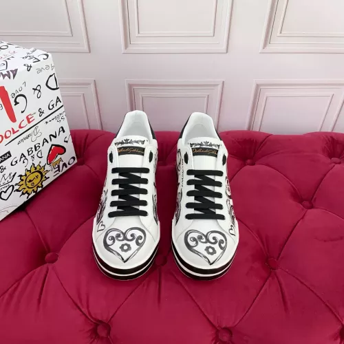 Replica Dolce & Gabbana D&G Casual Shoes For Women #1368131 $115.00 USD for Wholesale