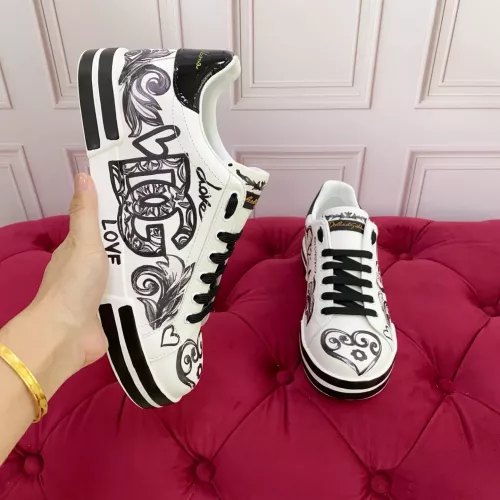 Replica Dolce & Gabbana D&G Casual Shoes For Women #1368131 $115.00 USD for Wholesale