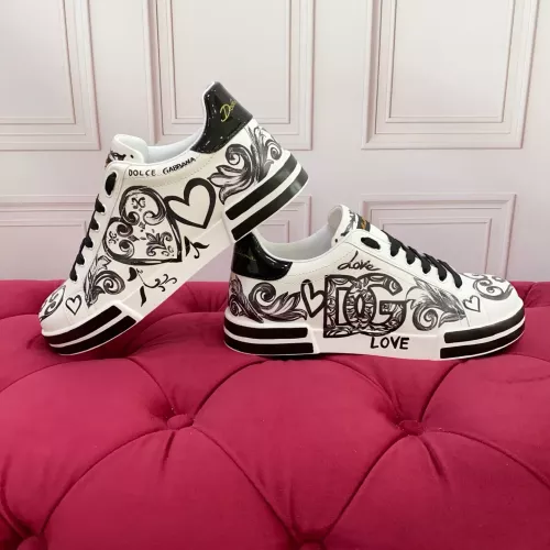 Replica Dolce & Gabbana D&G Casual Shoes For Women #1368131 $115.00 USD for Wholesale