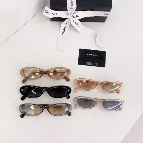 Replica Chanel AAA Quality Sunglasses #1368136 $60.00 USD for Wholesale
