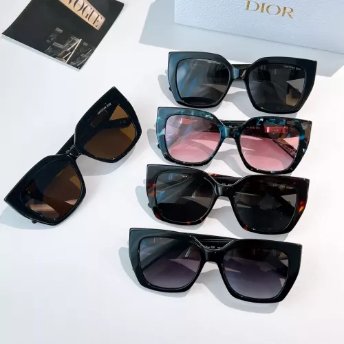 Replica Christian Dior AAA Quality Sunglasses #1368153 $60.00 USD for Wholesale