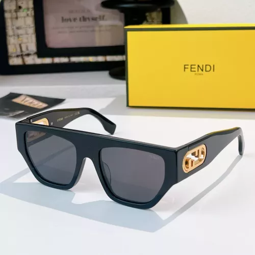 Fendi AAA Quality Sunglasses #1368206 $48.00 USD, Wholesale Replica Fendi AAA Quality Sunglasses