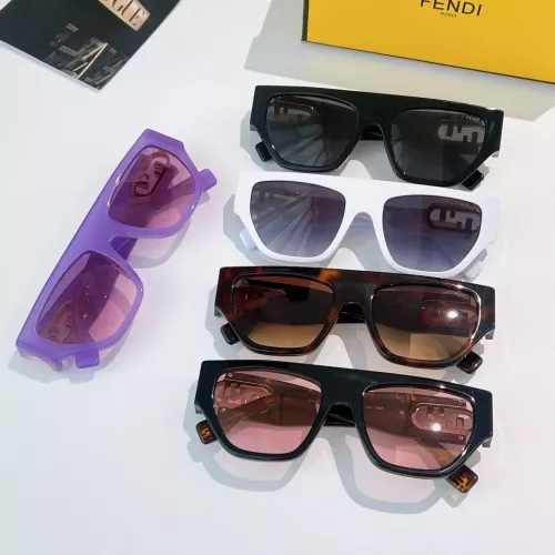 Replica Fendi AAA Quality Sunglasses #1368206 $48.00 USD for Wholesale
