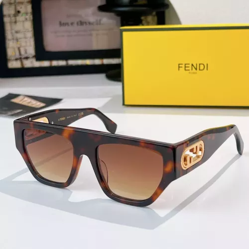 Fendi AAA Quality Sunglasses #1368208 $48.00 USD, Wholesale Replica Fendi AAA Quality Sunglasses