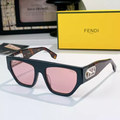 Fendi AAA Quality Sunglasses #1368210 $48.00 USD, Wholesale Replica Fendi AAA Quality Sunglasses