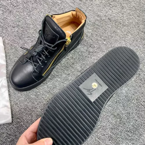 Replica Giuseppe Zanotti High Tops Shoes For Men #1368334 $98.00 USD for Wholesale