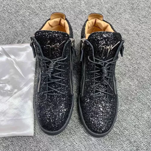 Replica Giuseppe Zanotti High Tops Shoes For Men #1368336 $98.00 USD for Wholesale