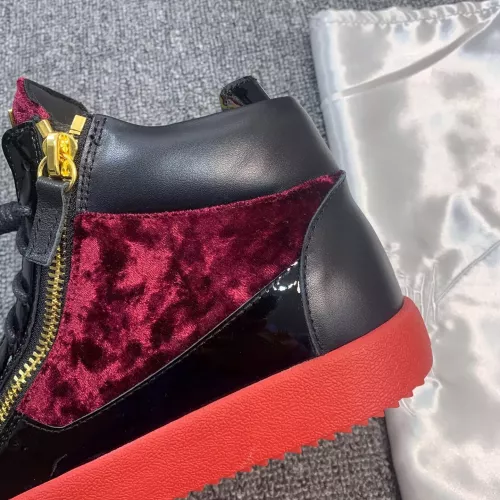 Replica Giuseppe Zanotti High Tops Shoes For Women #1368339 $98.00 USD for Wholesale