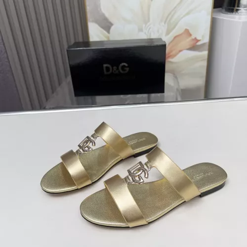Dolce &amp; Gabbana D&amp;G Slippers For Women #1368517 $85.00 USD, Wholesale Replica Dolce &amp; Gabbana D&amp;G Slippers