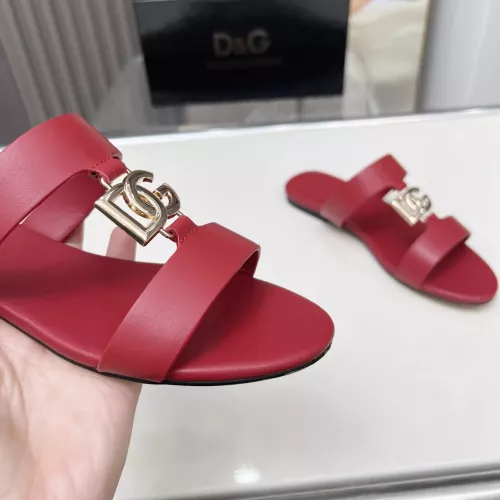 Replica Dolce & Gabbana D&G Slippers For Women #1368531 $85.00 USD for Wholesale