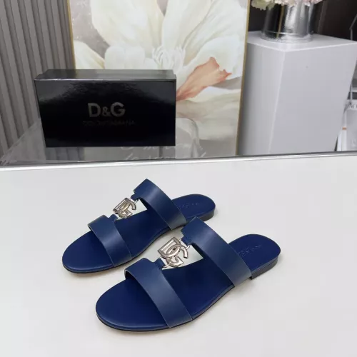 Dolce &amp; Gabbana D&amp;G Slippers For Women #1368535 $85.00 USD, Wholesale Replica Dolce &amp; Gabbana D&amp;G Slippers