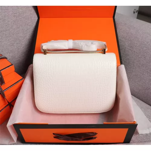 Replica Hermes AAA Quality Messenger Bags For Women #1368555 $102.00 USD for Wholesale