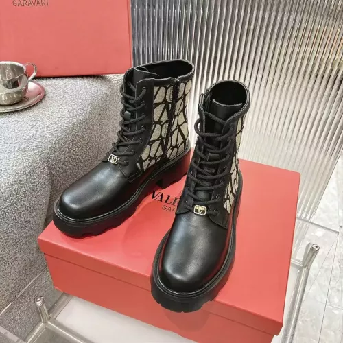 Replica Valentino Boots For Women #1368606 $115.00 USD for Wholesale