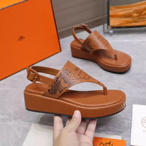 Replica Hermes Sandal For Women #1368649 $115.00 USD for Wholesale