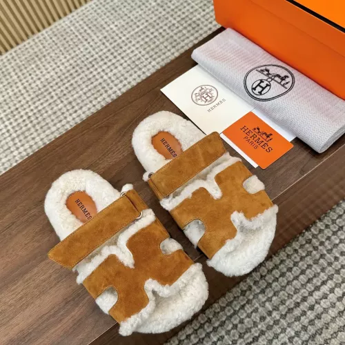 Replica Hermes Slippers For Women #1368651 $92.00 USD for Wholesale
