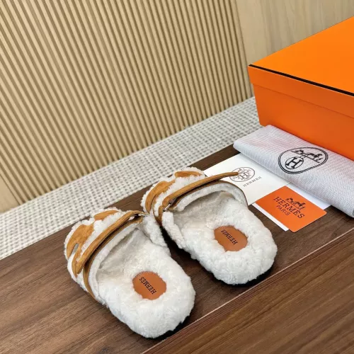 Replica Hermes Slippers For Women #1368651 $92.00 USD for Wholesale