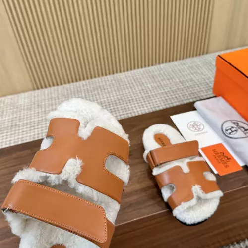 Replica Hermes Slippers For Women #1368655 $92.00 USD for Wholesale