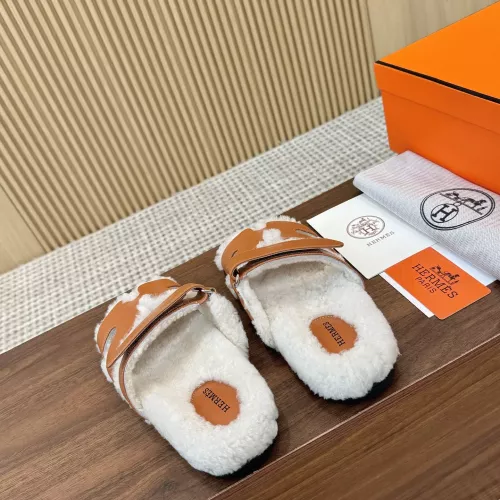 Replica Hermes Slippers For Women #1368655 $92.00 USD for Wholesale