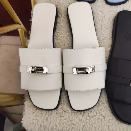 Hermes Slippers For Women #1368658 $85.00 USD, Wholesale Replica Hermes Slippers