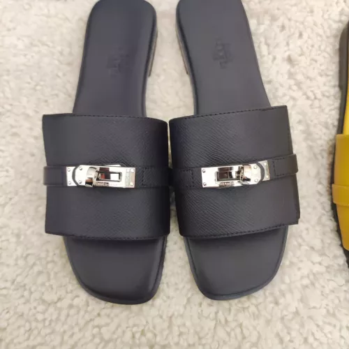 Hermes Slippers For Women #1368659 $85.00 USD, Wholesale Replica Hermes Slippers