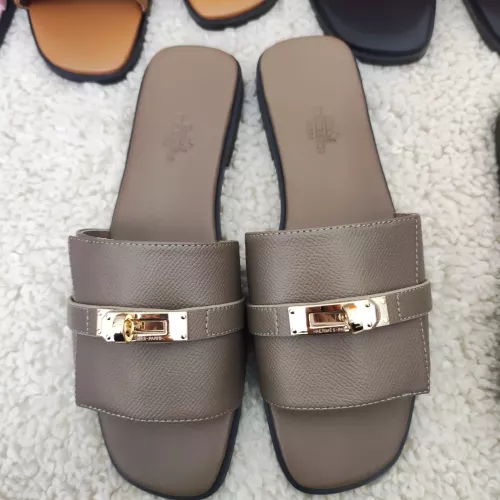 Hermes Slippers For Women #1368663 $85.00 USD, Wholesale Replica Hermes Slippers