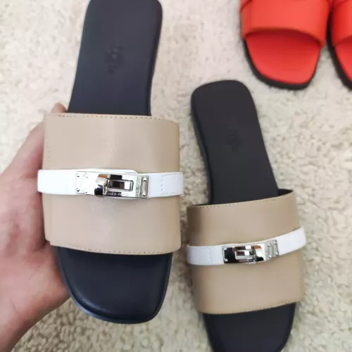 Hermes Slippers For Women #1368667 $85.00 USD, Wholesale Replica Hermes Slippers