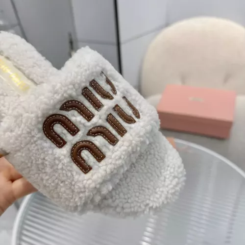 Replica MIU MIU Slippers For Women #1368695 $88.00 USD for Wholesale