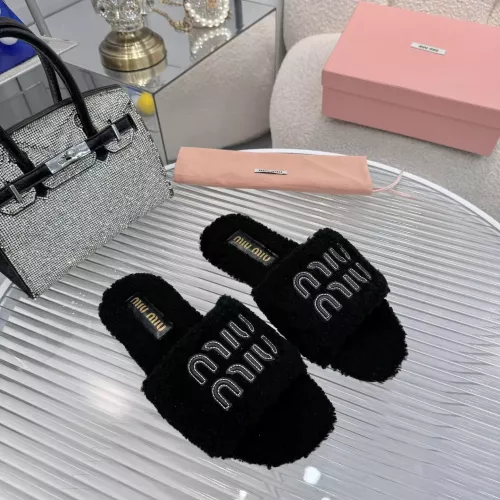 MIU MIU Slippers For Women #1368697 $88.00 USD, Wholesale Replica MIU MIU Slippers