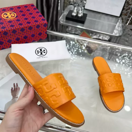 Replica Tory Burch TB Slippers For Women #1368704 $82.00 USD for Wholesale