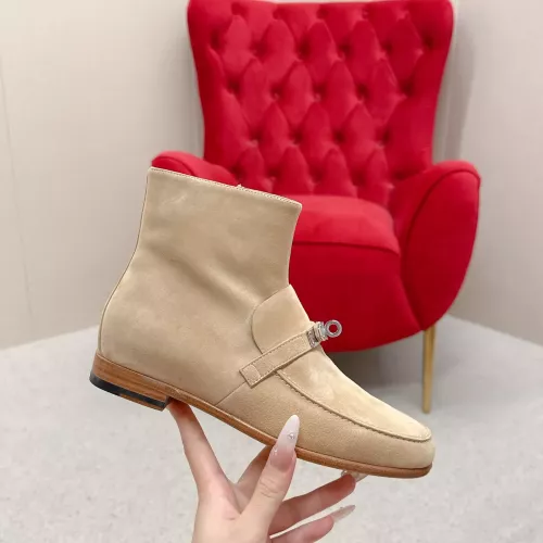 Replica Hermes Boots For Women #1368721 $132.00 USD for Wholesale