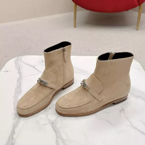 Replica Hermes Boots For Women #1368721 $132.00 USD for Wholesale