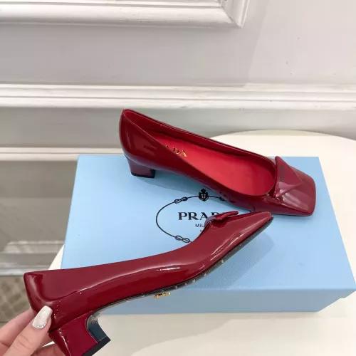 Replica Prada High-heeled Shoes For Women #1368725 $108.00 USD for Wholesale