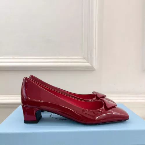 Replica Prada High-heeled Shoes For Women #1368725 $108.00 USD for Wholesale